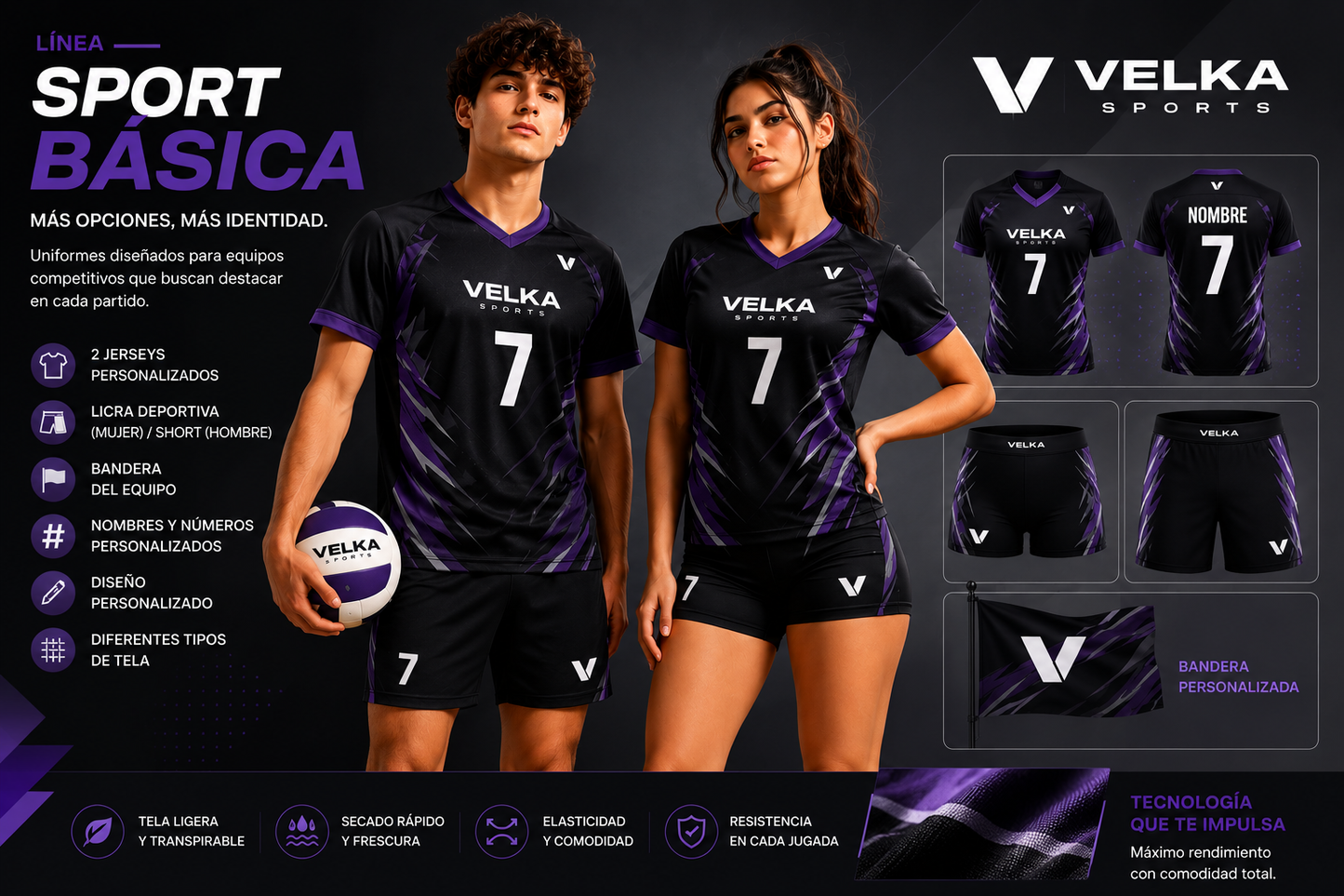 SPORT BÁSICA — Uniforme Personalizado